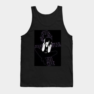 Headphones amuses Death Tank Top